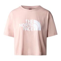 The North Face W S/S CROPPED EASY TEE Pembe Kadın Tshirt - 1