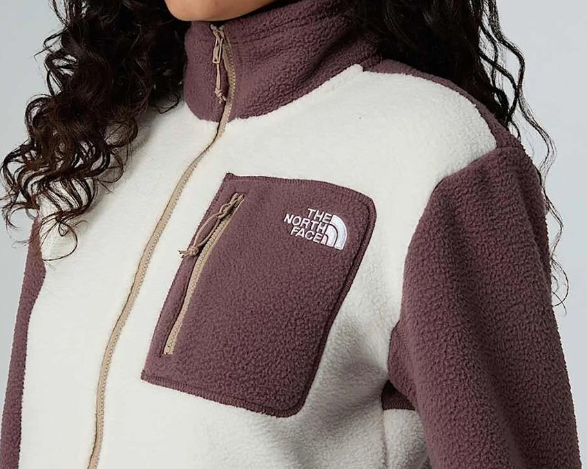 The North Face Yumiori Full Zip Beyaz Kadın Polar - 4