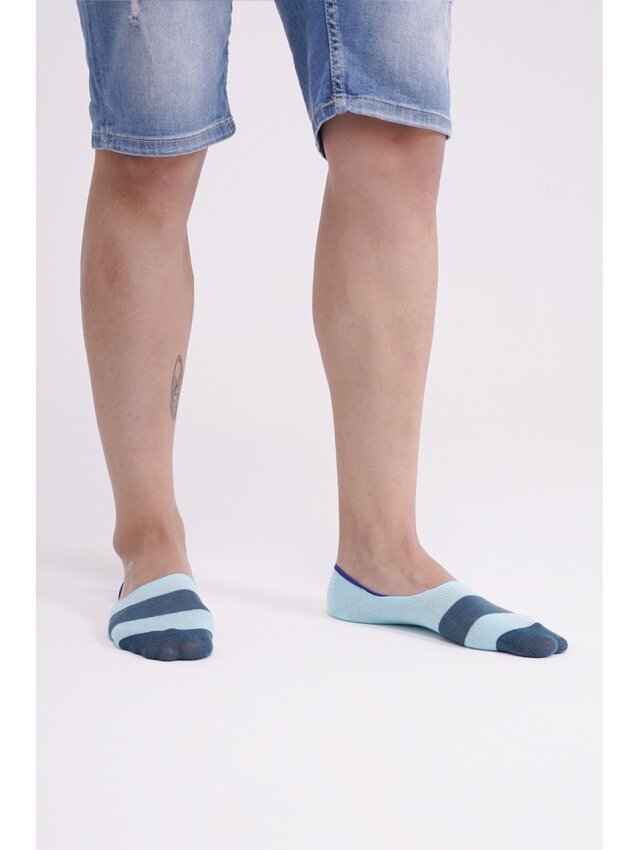 The Socks 3 Çift Desenli Babet (149P) Renkli Erkek Çorap - 4