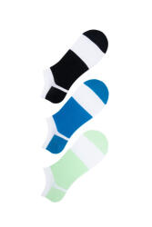The Socks 3 Çift Desenli Erkek Patik Çorap (155P) Renkli Erkek Çorap - 5