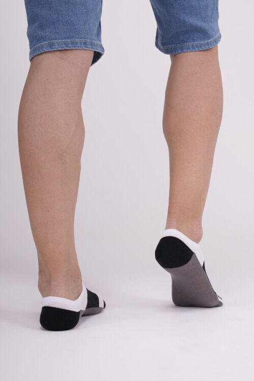 The Socks 3 Çift Desenli Erkek Patik Çorap (156P) Renkli Erkek Çorap - 4