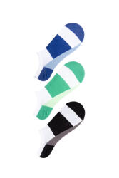 The Socks 3 Çift Desenli Erkek Patik Çorap (156P) Renkli Erkek Çorap - 5