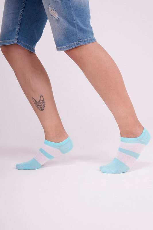 The Socks 3 Çift Desenli Erkek Patik Çorap (157P) Renkli Erkek Çorap - The Socks (1)