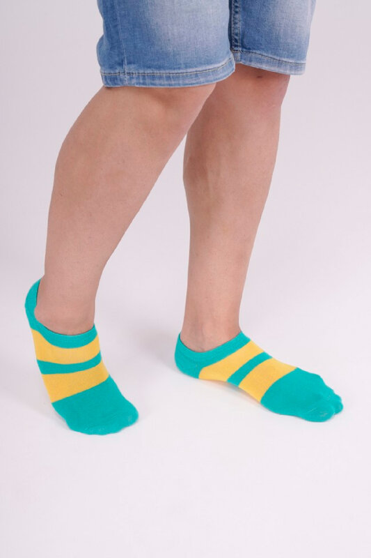 The Socks 3 Çift Desenli Erkek Patik Çorap (157P) Renkli Erkek Çorap - 3