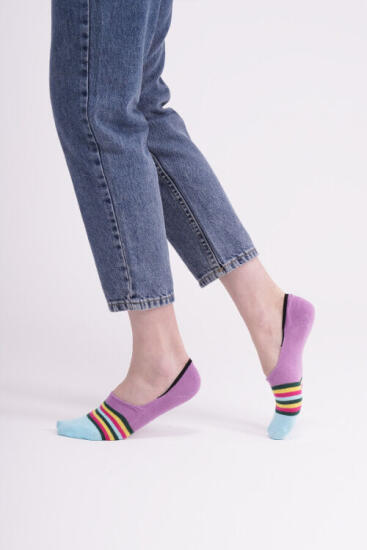 The Socks 3 Çift Desenli Kadın Babet Çorap (160P) Renkli Kadın Çorap - 4