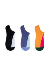 The Socks 3 Çift Desenli Kadın Görünmez Çorap (161P) Renkli Kadın Çorap - 2