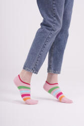 The Socks 3 Çift Desenli Kadın Görünmez Çorap (165P) Renkli Kadın Çorap - 4