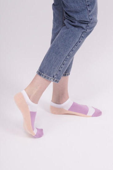 The Socks 3 Çift Desenli Kadın Patik Çorap (166P) Renkli Kadın Çorap - 4