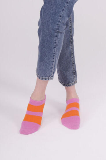 The Socks 3 Çift Desenli Kadın Patik Çorap (168P) Renkli Kadın Çorap - 3
