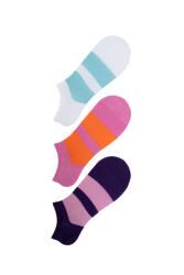 The Socks 3 Çift Desenli Kadın Patik Çorap (168P) Renkli Kadın Çorap - 5