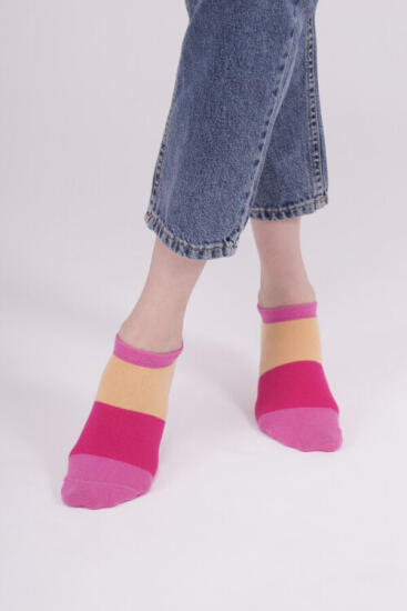 The Socks 3 Çift Desenli Kadın Patik Çorap (169P) Renkli Kadın Çorap - 4