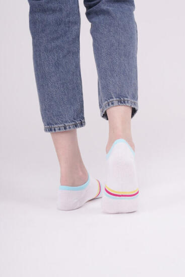 The Socks 3 Çift Desenli Kadın Patik Çorap (170P) Renkli Kadın Çorap - 4