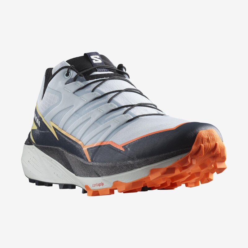 Salomon Thundercross Gri Erkek Koşu Ayakkabısı - 4