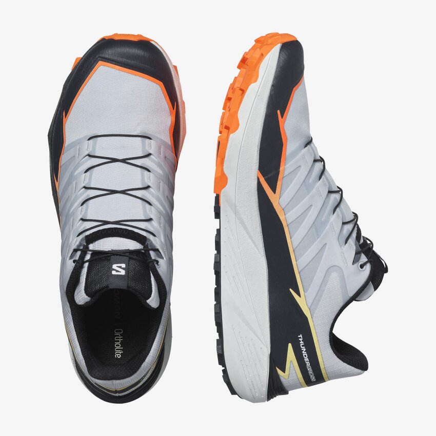 Salomon Thundercross Gri Erkek Koşu Ayakkabısı - 3