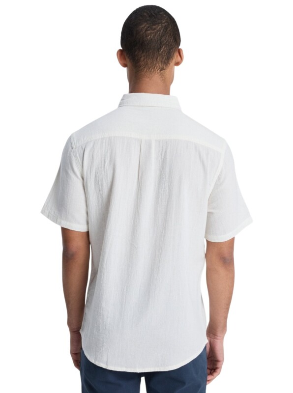 Quiksilver Timebox Beyaz Erkek Gömlek - 3