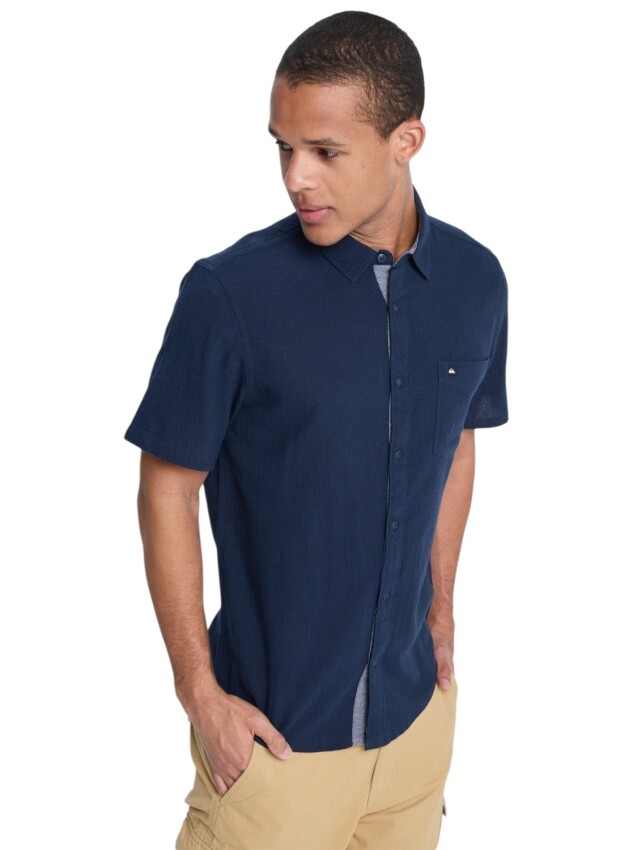 Quiksilver Timebox Lacivert Erkek Gömlek - 2
