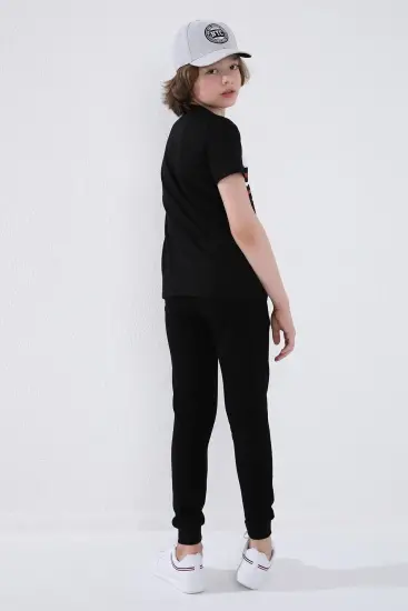 Tommy Life Erkek Garson Eşofman Jogger Çocuk Eşofman Altı - 3