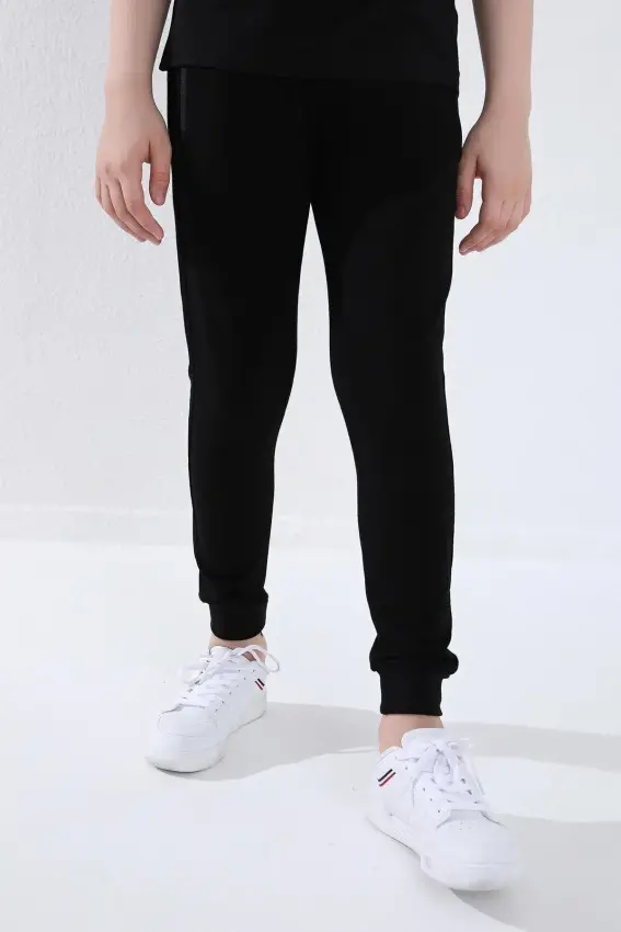 Tommy Life Erkek Garson Eşofman Jogger Çocuk Eşofman Altı - 1