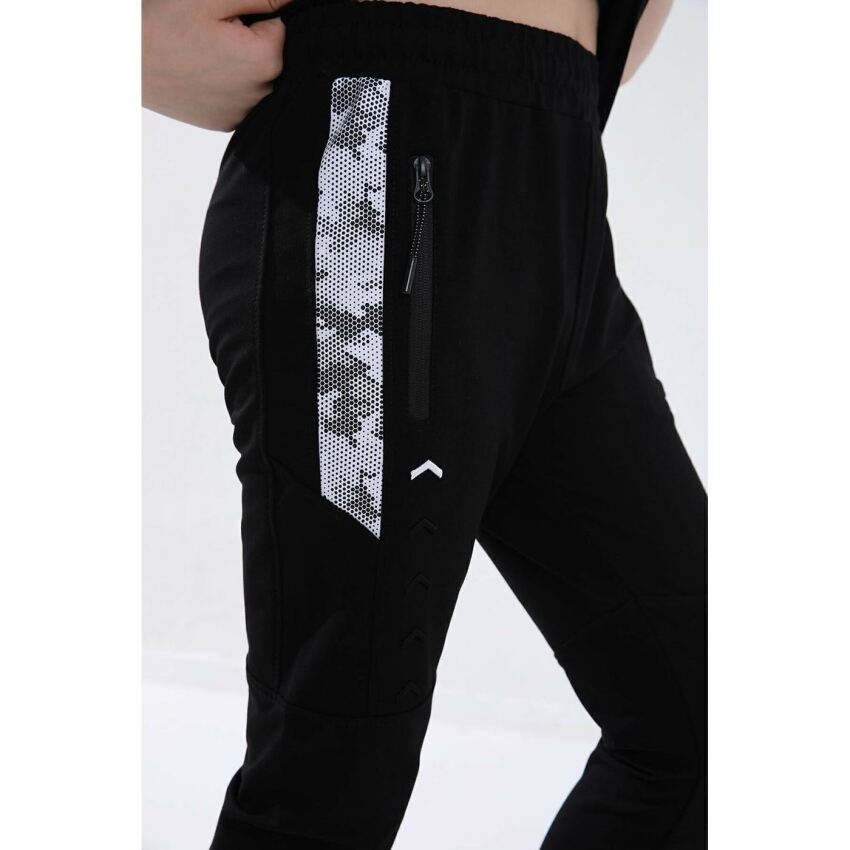 Tommy Life ERKEK GARSON EŞOFMAN JOGGER SİYAH Çocuk Eşofman Altı T07EG-64052-01 - 10