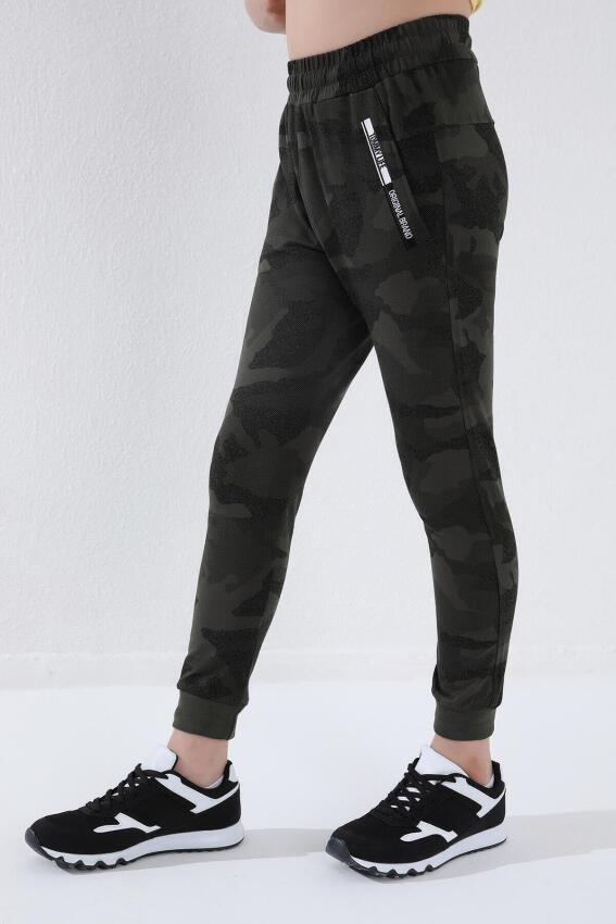 Tommy Life ERKEK GARSON EŞOFMAN JOGGER SİYAH Çocuk Eşofman Altı T07EG-64053-174 - 4