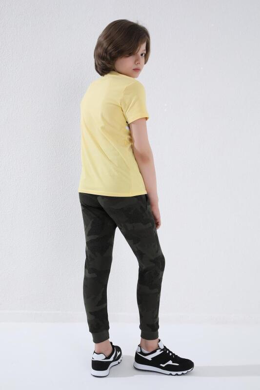 Tommy Life ERKEK GARSON EŞOFMAN JOGGER SİYAH Çocuk Eşofman Altı T07EG-64053-174 - 8