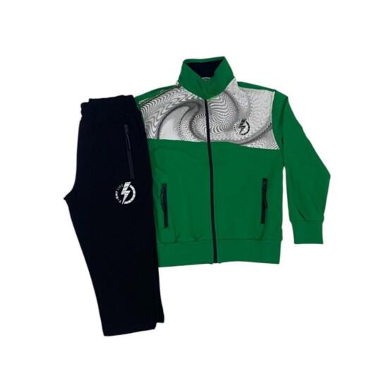 Tommy Life Erkek Garson Eşofman Takım Ceket/Jogger Çocuk Eşofman Takımı - 1