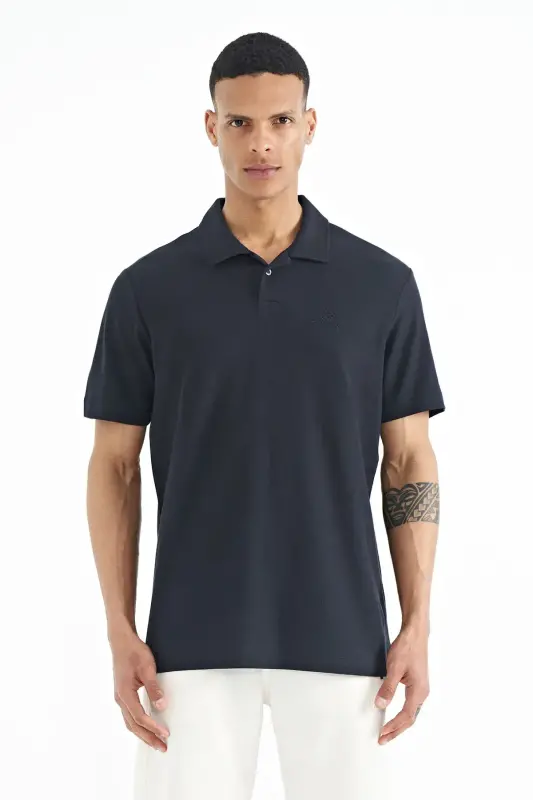 Tommy Life Erkek T-Shirt Polo Yaka Erkek Polo Tshirt - 1