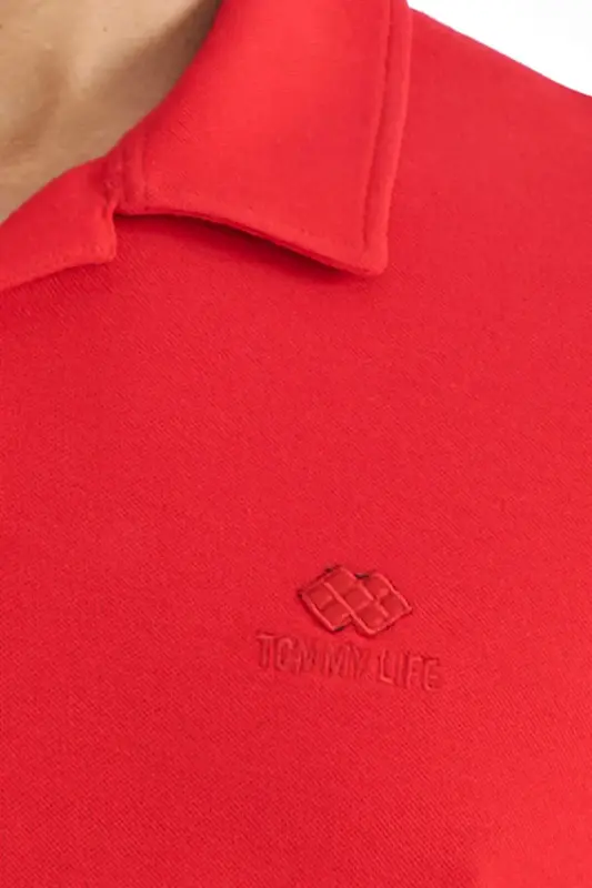 Tommy Life Erkek T-Shirt Polo Yaka Erkek Polo Tshirt - 2