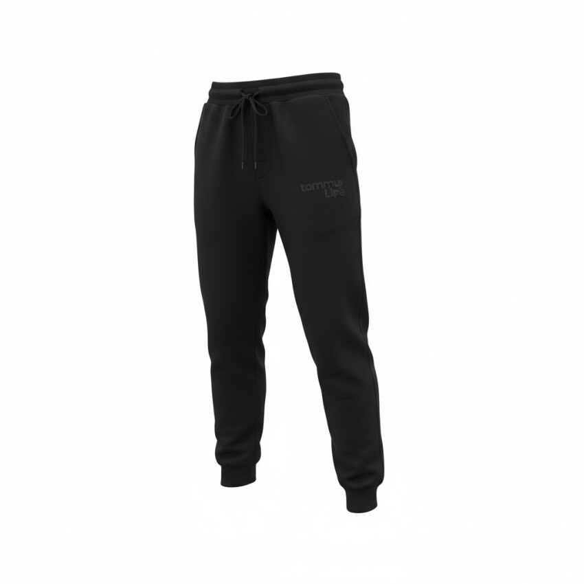 Tommy Life Garson Ceket/Jogger Siyah Çocuk Eşofman Takımı - 3