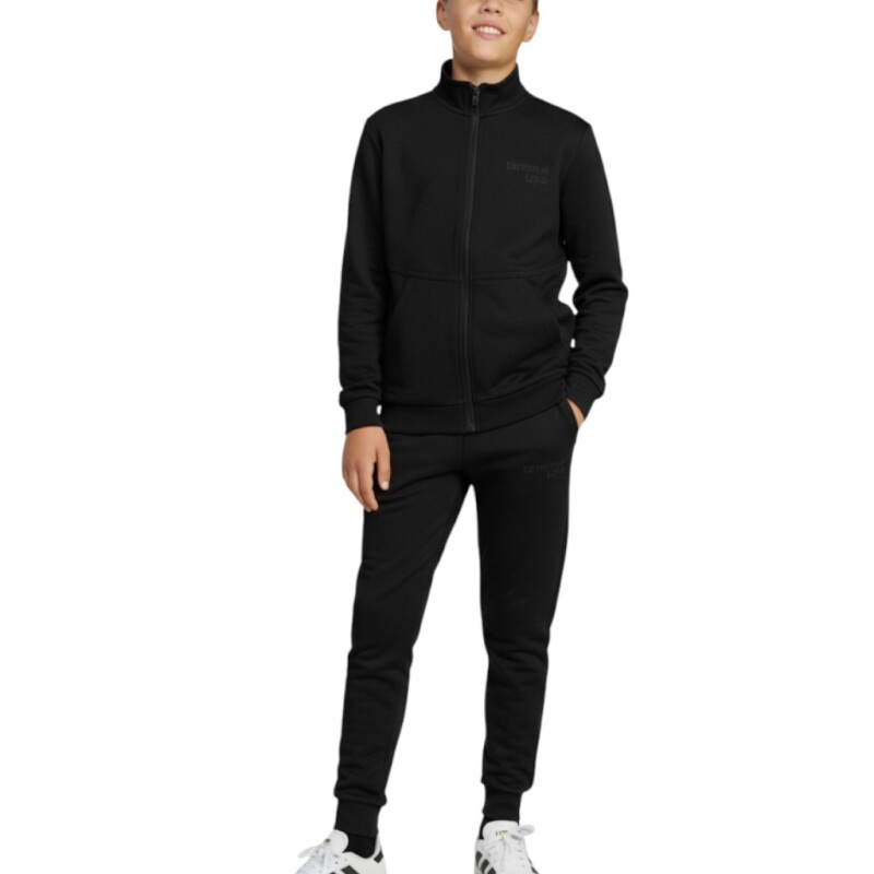 Tommy Life Garson Ceket/Jogger Siyah Çocuk Eşofman Takımı - 1