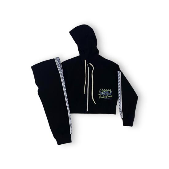Tommy Life Kız Garson Eşofman Takım Ceket/Jogger Çocuk Eşofman Takımı - 1