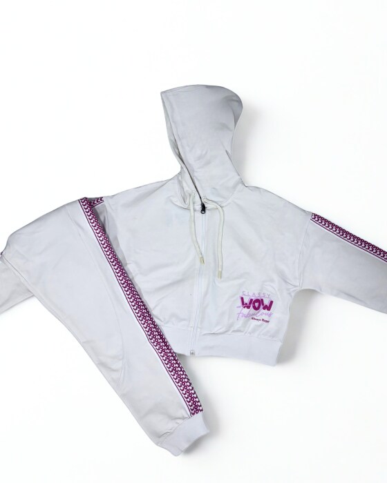 Tommy Life Kız Garson Eşofman Takım Ceket/Jogger Çocuk Eşofman Takımı - 1