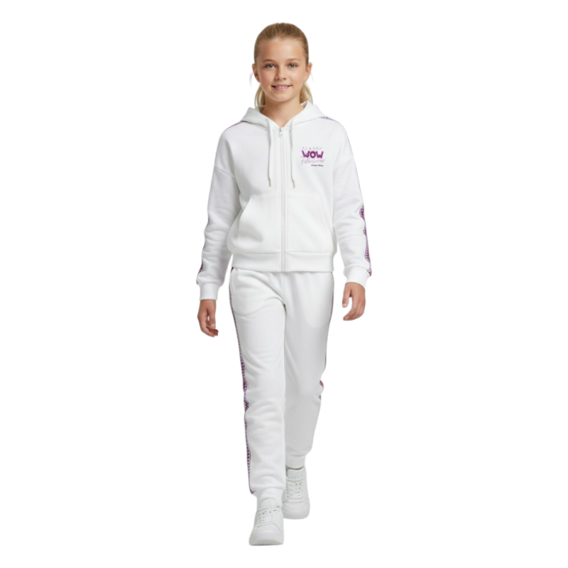 Tommy Life Kız Garson Eşofman Takım Ceket/Jogger Çocuk Eşofman Takımı - Tommy Life