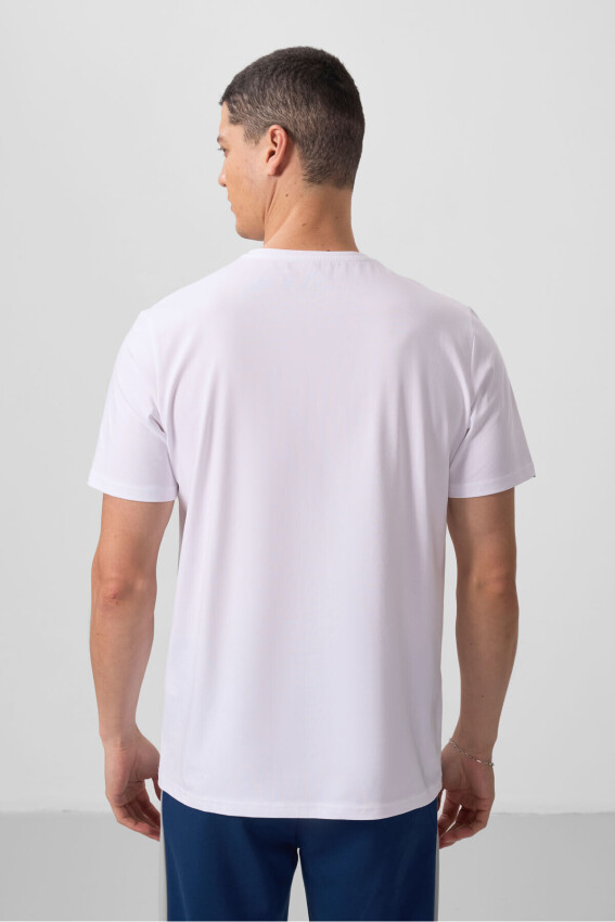Tommy Life O Yaka Beyaz Erkek Tshirt - 2