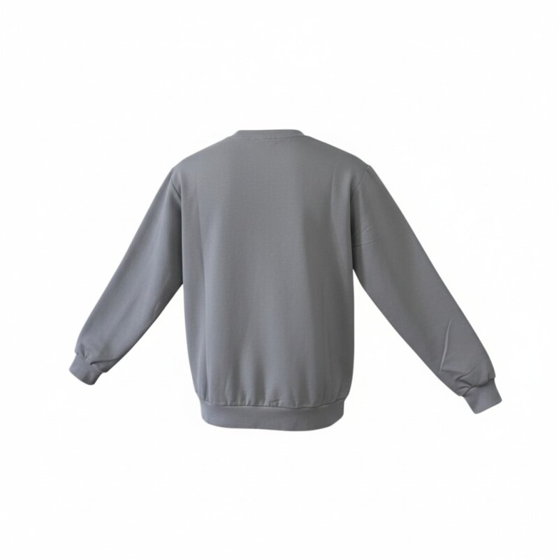 Tommy Life O Yaka Gri Erkek Sweatshirt - 2