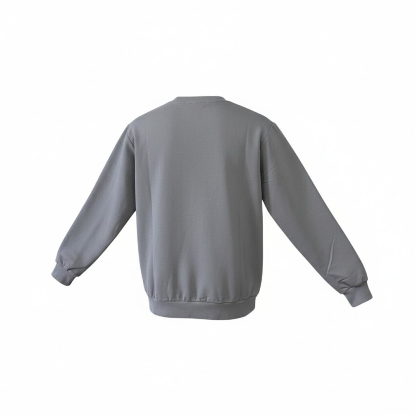 Tommy Life O Yaka Gri Erkek Sweatshirt - 2