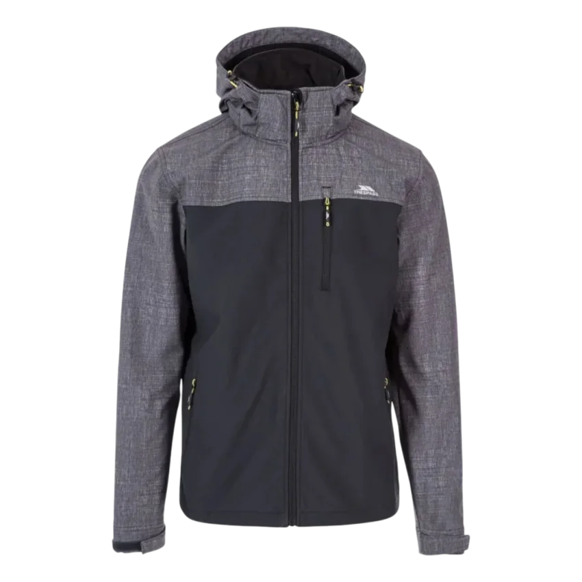 Trespass Abbott - Male Softshell Gri Erkek Mont - 1