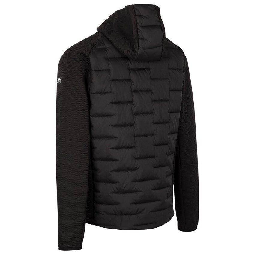 Trespass Heber- Male Hybrid Hoodie Siyah Erkek Sweatshirt - 2