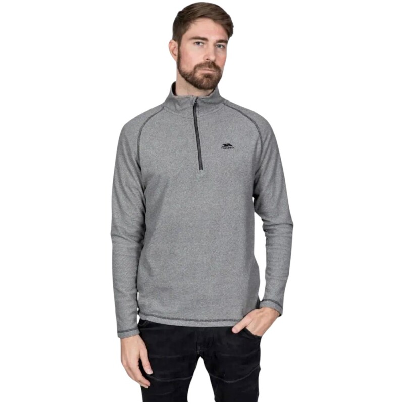 Trespass Keynote - Male Fleece AT100 Siyah Erkek Polar - 1