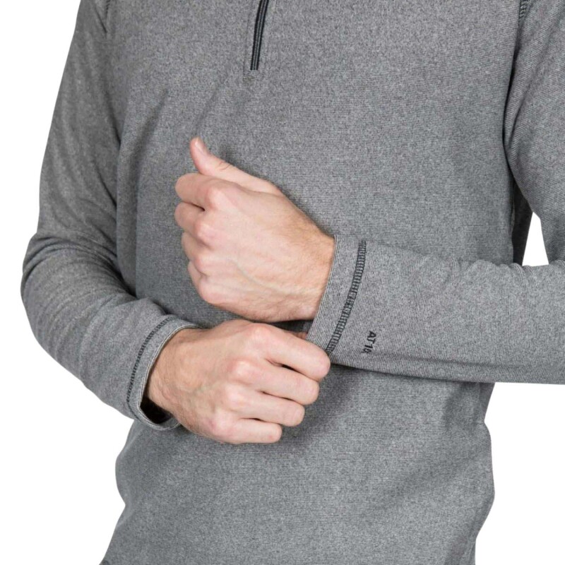 Trespass Keynote - Male Fleece AT100 Siyah Erkek Polar - 5