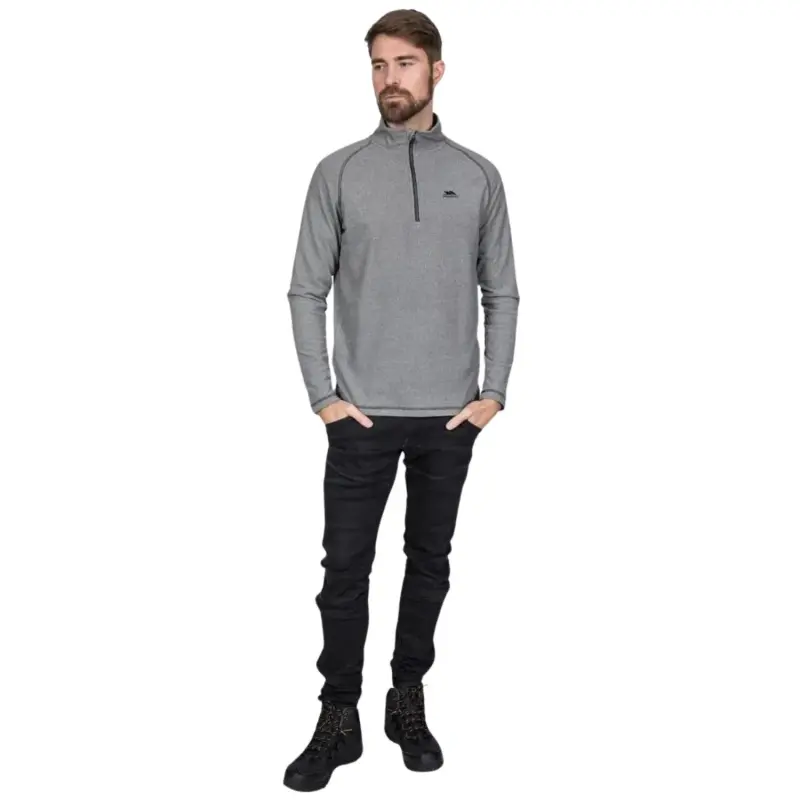 Trespass Keynote - Male Fleece AT100 Siyah Erkek Polar - 6