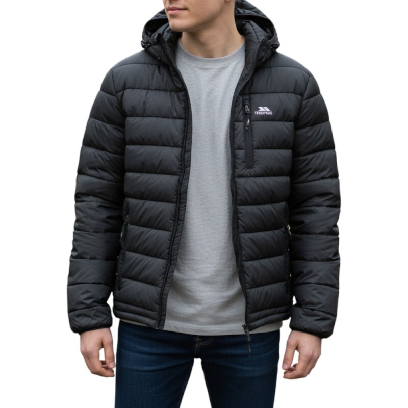 Trespass Mikail - Male Casual Siyah Erkek Mont - 1