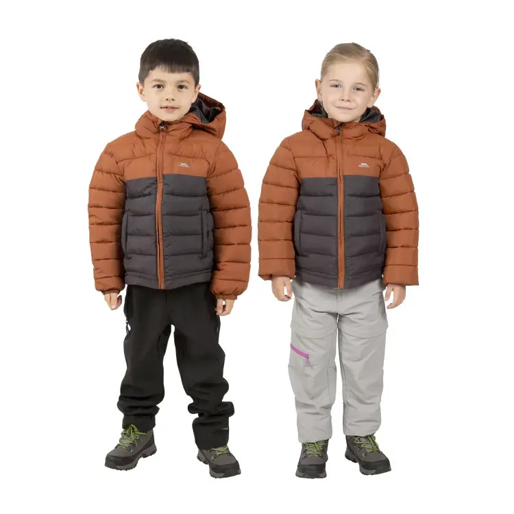Trespass Oskar Padded Antrasit Çocuk Mont - Trespass