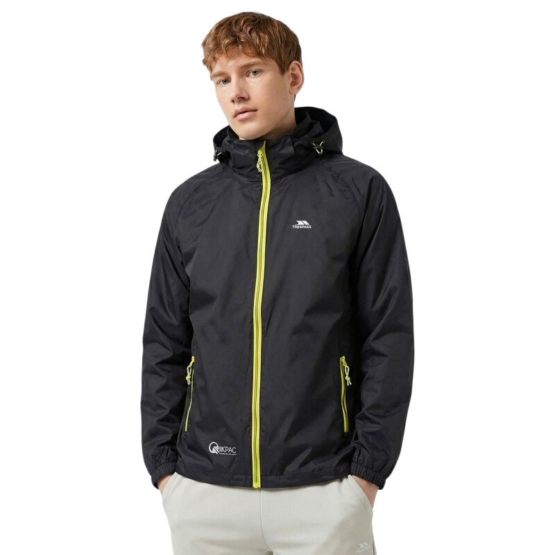 Trespass Qikpac X Siyah Unisex Yağmurluk - 1