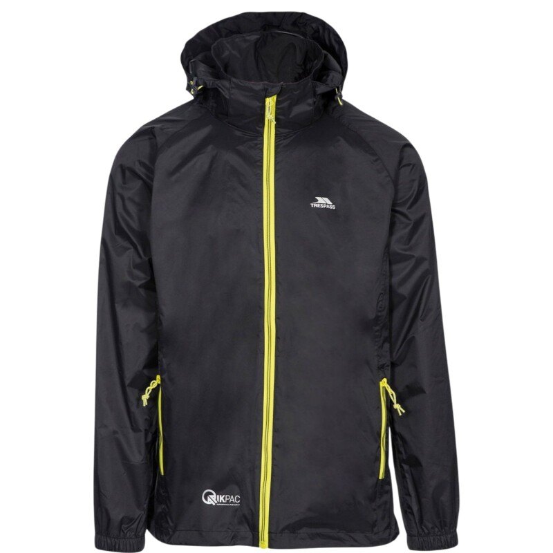 Trespass Qikpac X Siyah Unisex Yağmurluk - 2