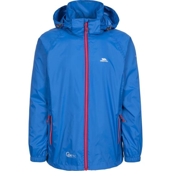 Trespass QIKPAC X - UNISEX PACKAWAY JKT TP75 Mavi Unisex Yağmurluk - 1