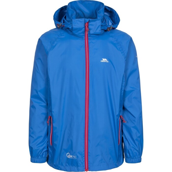 Trespass QIKPAC X - UNISEX PACKAWAY JKT TP75 Mavi Unisex Yağmurluk - 1