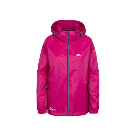 Trespass QIKPAC X - UNISEX PACKAWAY JKT TP75 Pembe Unisex Yağmurluk - 2