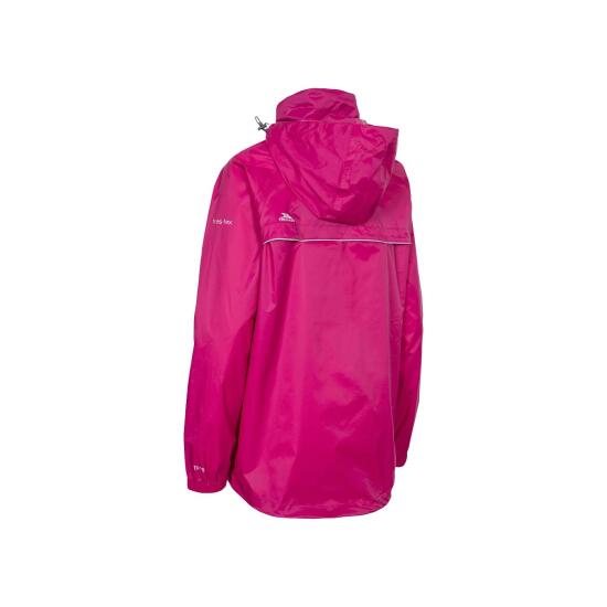 Trespass QIKPAC X - UNISEX PACKAWAY JKT TP75 Pembe Unisex Yağmurluk - 3