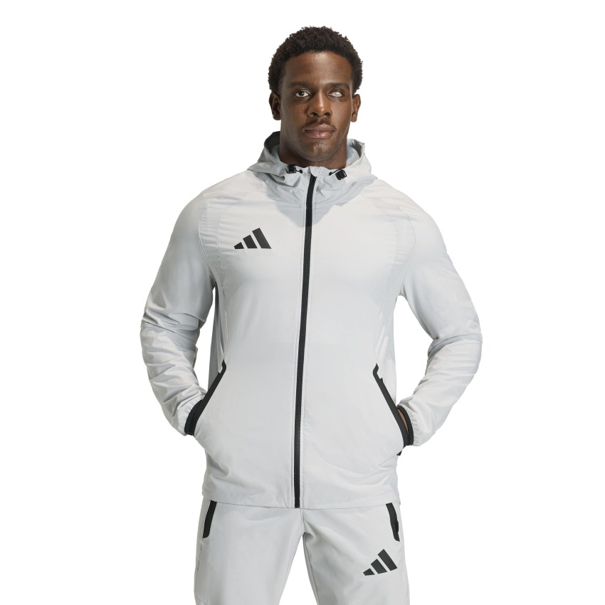 Adidas Tiro Travel Gri Erkek Rüzgarlık - 1